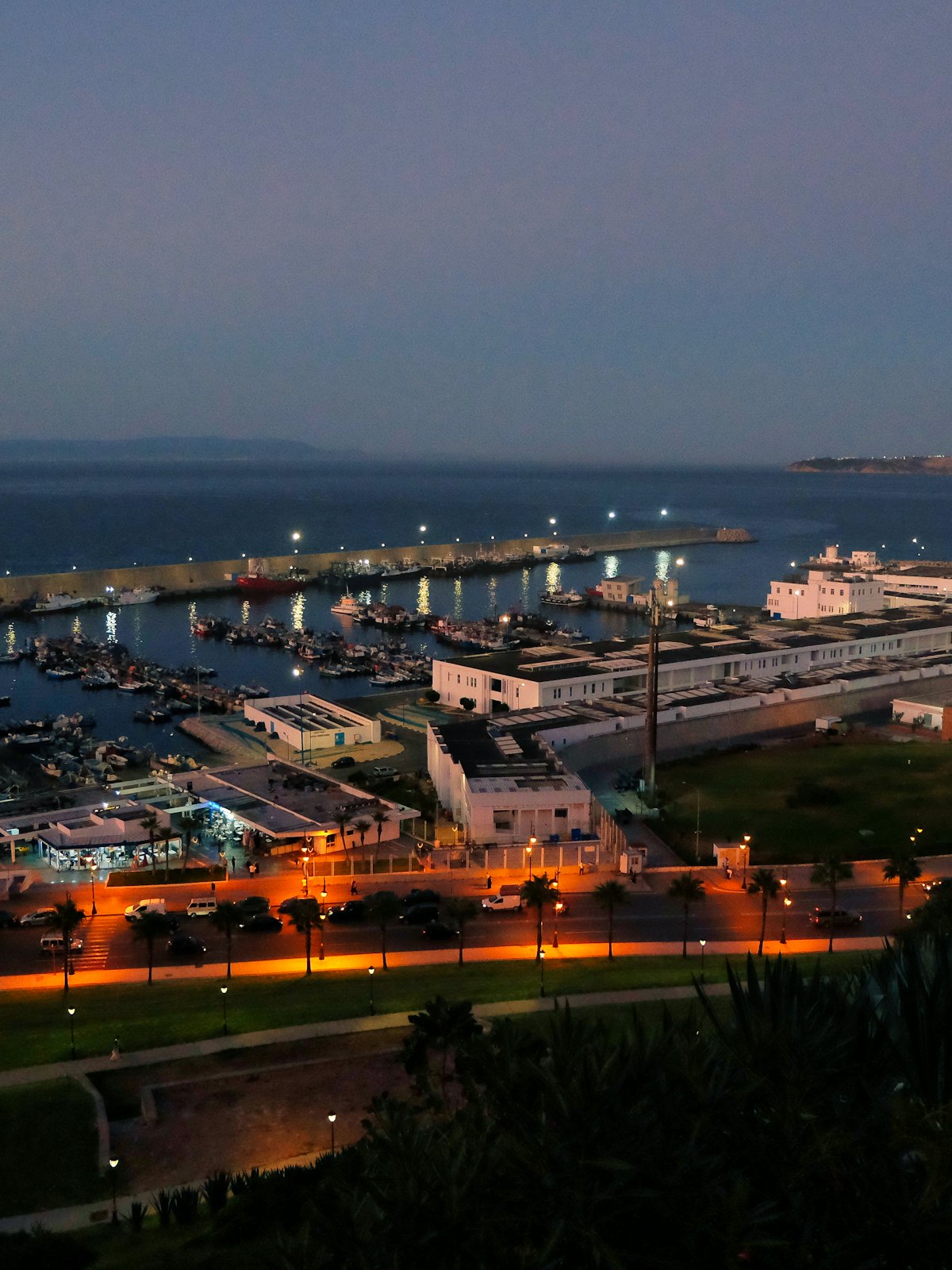 Harbour at dusk
